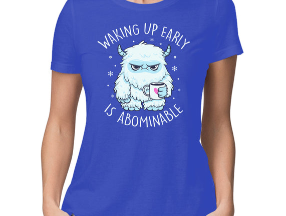 Waking Up Early Is Abominable