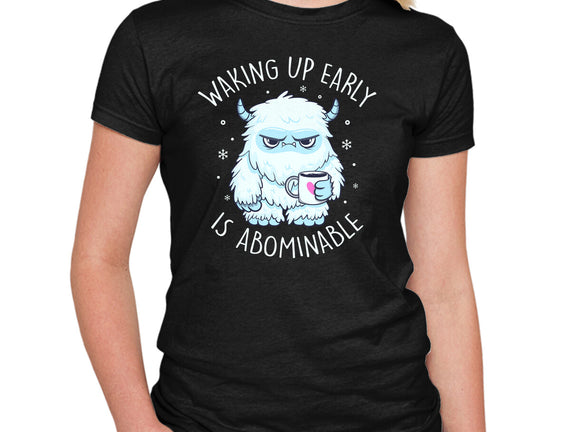 Waking Up Early Is Abominable