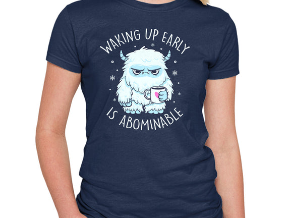 Waking Up Early Is Abominable
