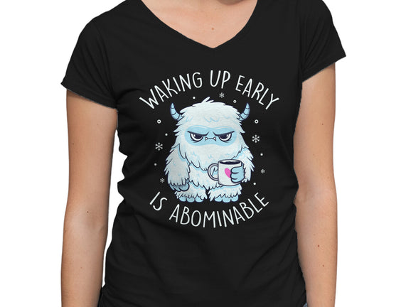 Waking Up Early Is Abominable