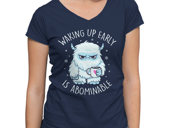 Waking Up Early Is Abominable