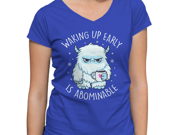Waking Up Early Is Abominable