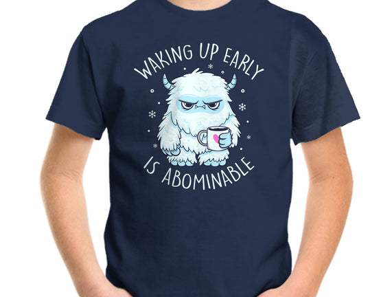 Waking Up Early Is Abominable