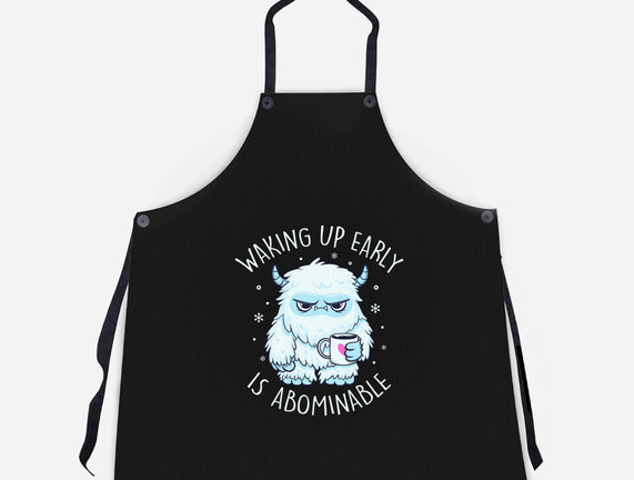 Waking Up Early Is Abominable