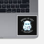 Waking Up Early Is Abominable-None-Glossy-Sticker-tobefonseca