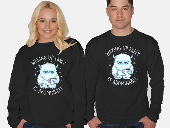 Waking Up Early Is Abominable