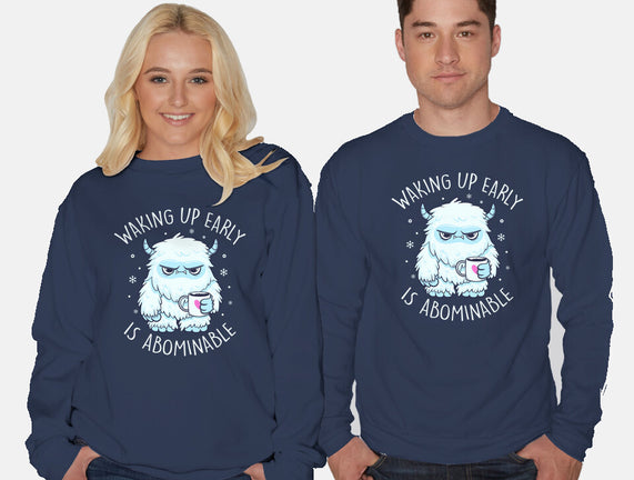 Waking Up Early Is Abominable