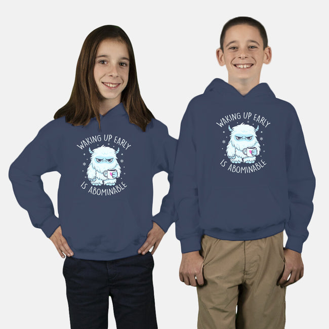 Waking Up Early Is Abominable-Youth-Pullover-Sweatshirt-tobefonseca