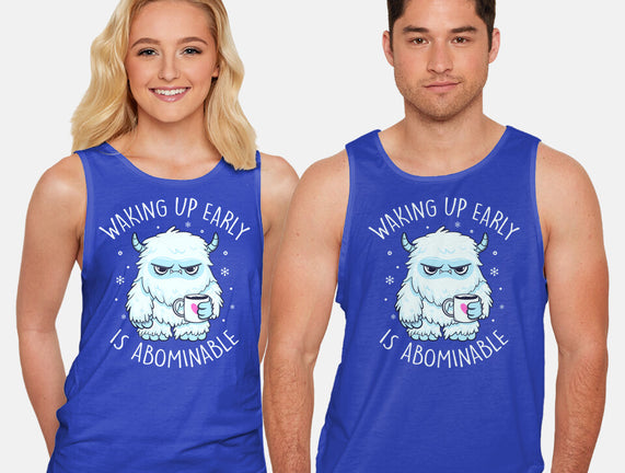 Waking Up Early Is Abominable