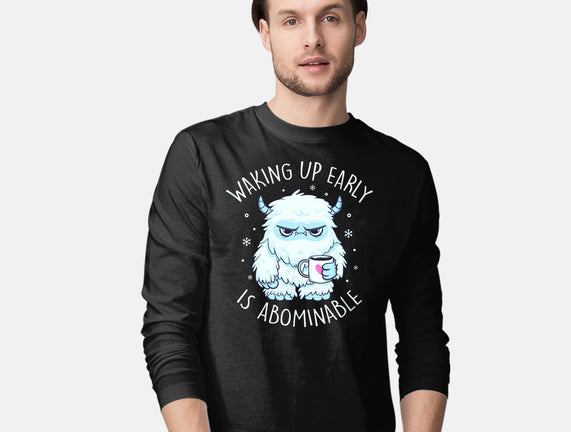 Waking Up Early Is Abominable