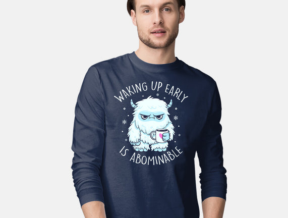Waking Up Early Is Abominable