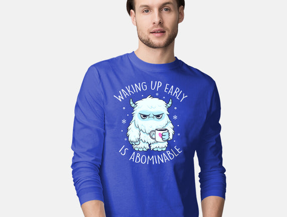 Waking Up Early Is Abominable