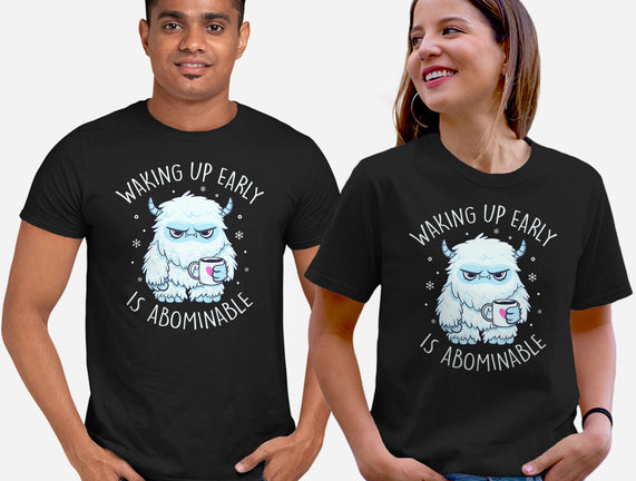 Waking Up Early Is Abominable