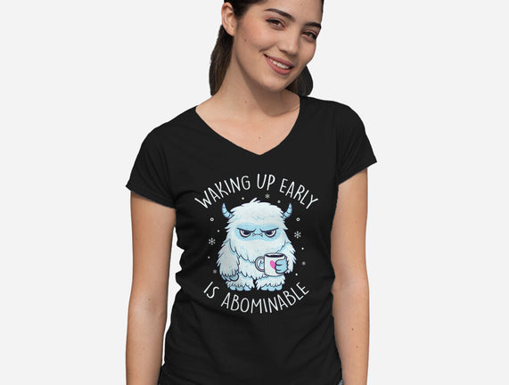 Waking Up Early Is Abominable