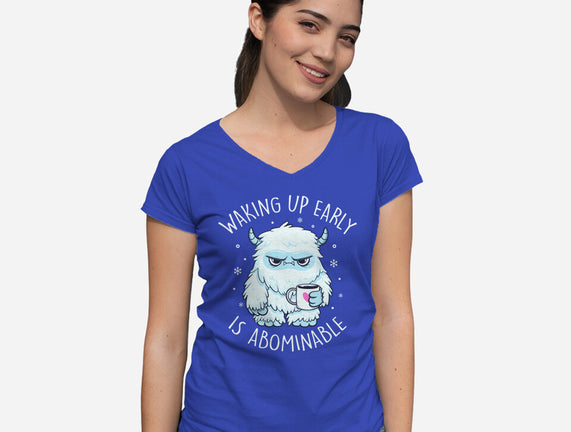 Waking Up Early Is Abominable