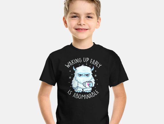 Waking Up Early Is Abominable