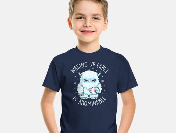 Waking Up Early Is Abominable