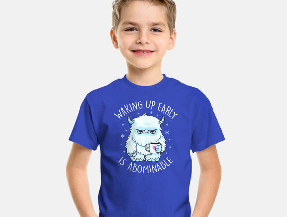 Waking Up Early Is Abominable