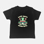 Less Hate Meditate-Baby-Basic-Tee-tobefonseca