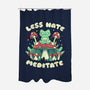 Less Hate Meditate-None-Polyester-Shower Curtain-tobefonseca