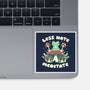 Less Hate Meditate-None-Glossy-Sticker-tobefonseca
