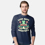 Less Hate Meditate-Mens-Long Sleeved-Tee-tobefonseca