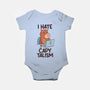 I Hate CapyTalism-Baby-Basic-Onesie-tobefonseca