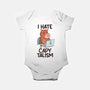 I Hate CapyTalism-Baby-Basic-Onesie-tobefonseca