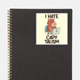 I Hate CapyTalism-None-Glossy-Sticker-tobefonseca
