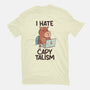 I Hate CapyTalism-Mens-Basic-Tee-tobefonseca