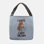I Hate CapyTalism-None-Adjustable Tote-Bag-tobefonseca