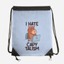 I Hate CapyTalism-None-Drawstring-Bag-tobefonseca