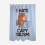 I Hate CapyTalism-None-Polyester-Shower Curtain-tobefonseca