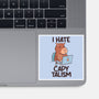 I Hate CapyTalism-None-Glossy-Sticker-tobefonseca