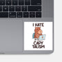 I Hate CapyTalism-None-Glossy-Sticker-tobefonseca