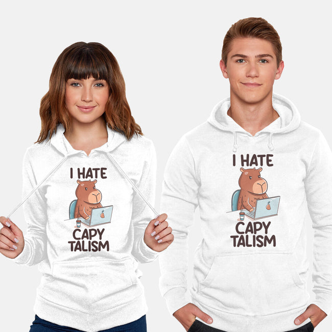 I Hate CapyTalism-Unisex-Pullover-Sweatshirt-tobefonseca