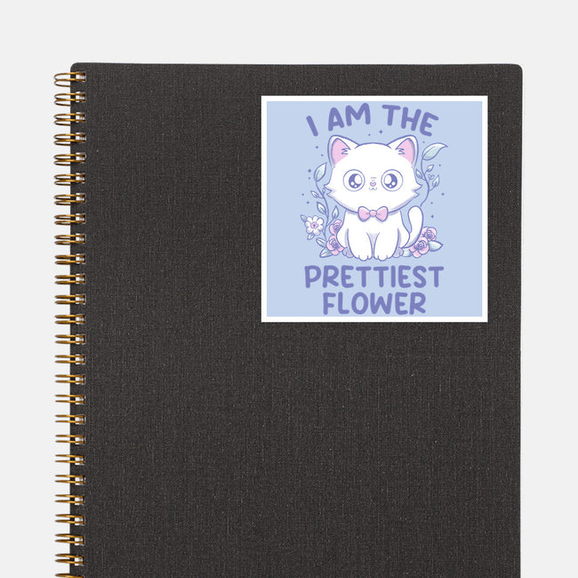 I Am The Prettiest Flower-None-Glossy-Sticker-tobefonseca