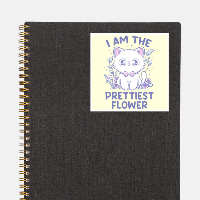I Am The Prettiest Flower-None-Glossy-Sticker-tobefonseca