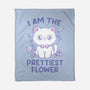 I Am The Prettiest Flower-None-Fleece-Blanket-tobefonseca