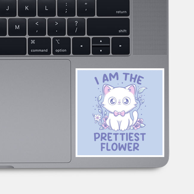 I Am The Prettiest Flower-None-Glossy-Sticker-tobefonseca