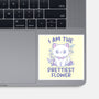 I Am The Prettiest Flower-None-Glossy-Sticker-tobefonseca