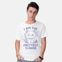 I Am The Prettiest Flower-Mens-Basic-Tee-tobefonseca