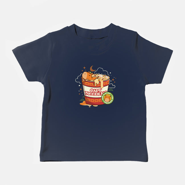 Capy Noodles-Baby-Basic-Tee-tobefonseca