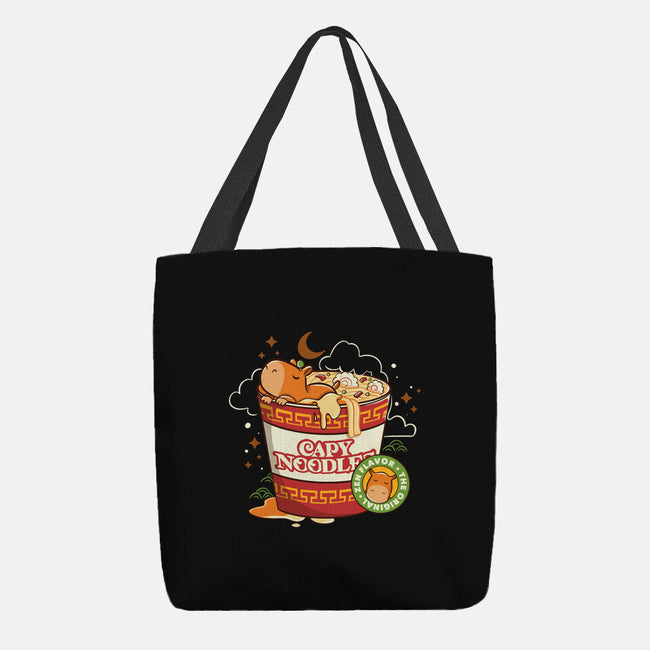 Capy Noodles-None-Basic Tote-Bag-tobefonseca