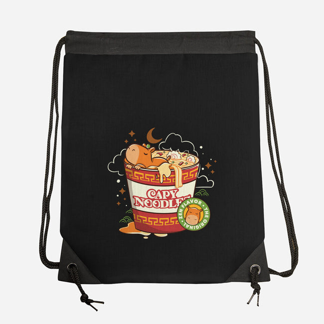 Capy Noodles-None-Drawstring-Bag-tobefonseca