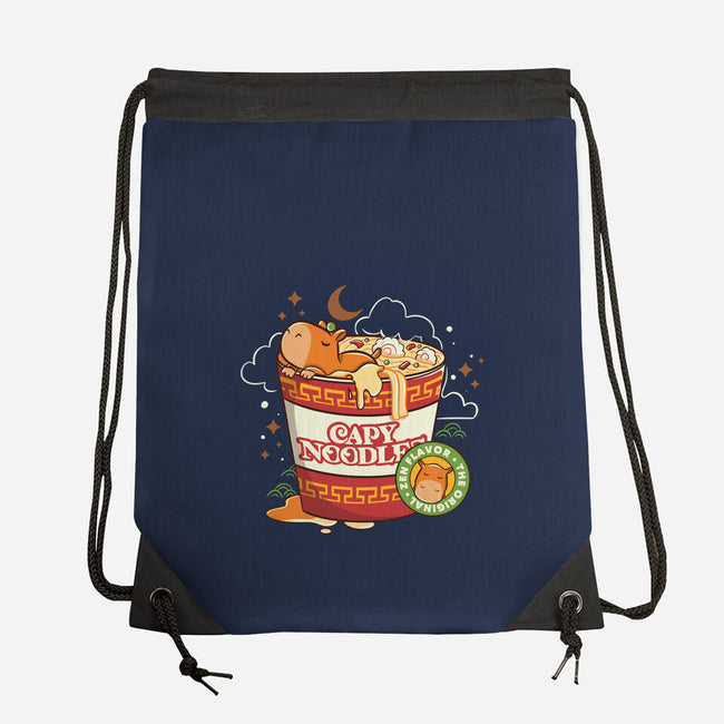Capy Noodles-None-Drawstring-Bag-tobefonseca