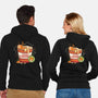 Capy Noodles-Unisex-Zip-Up-Sweatshirt-tobefonseca