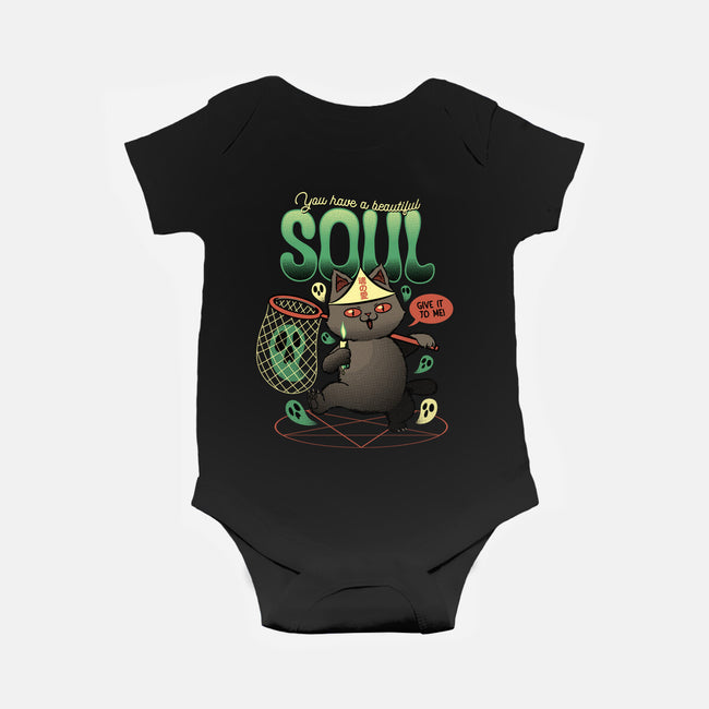 Give Me Your Beautiful Soul-Baby-Basic-Onesie-tobefonseca
