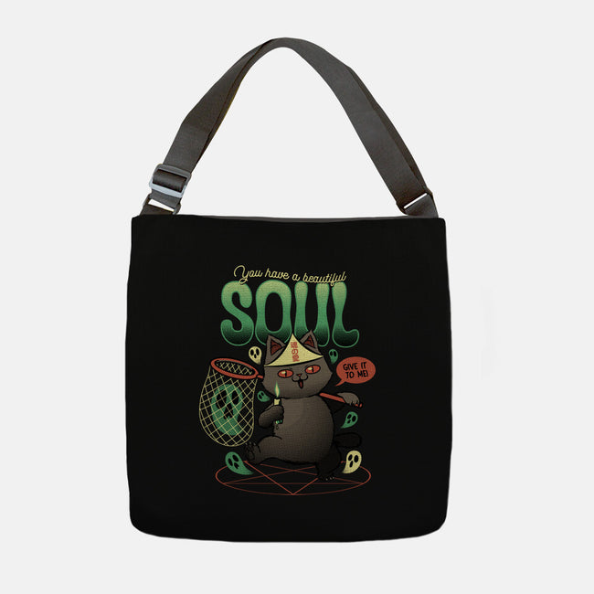 Give Me Your Beautiful Soul-None-Adjustable Tote-Bag-tobefonseca