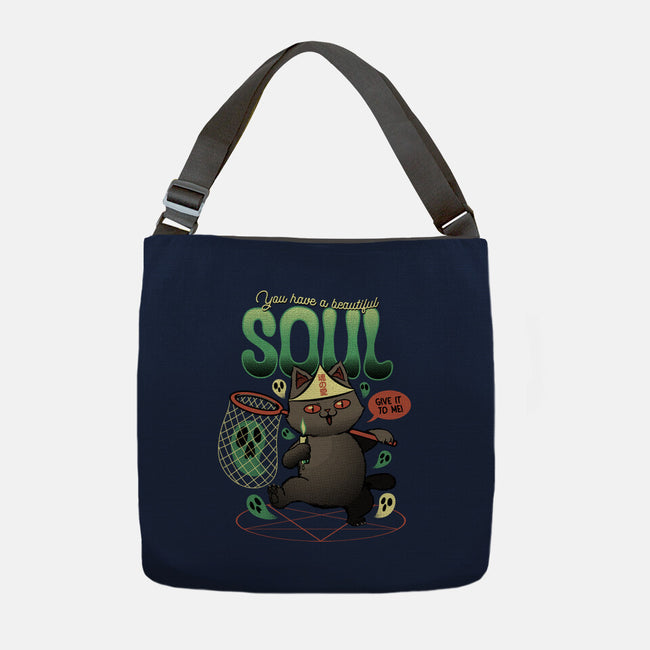 Give Me Your Beautiful Soul-None-Adjustable Tote-Bag-tobefonseca